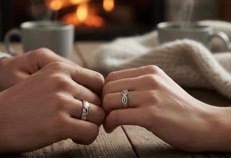 Just Lunched<br/> Promise Rings