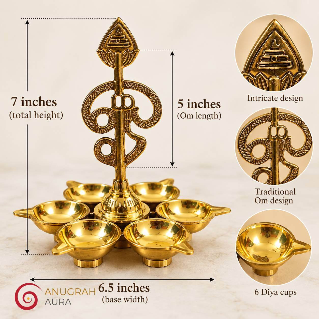 vel vilakku dimensions